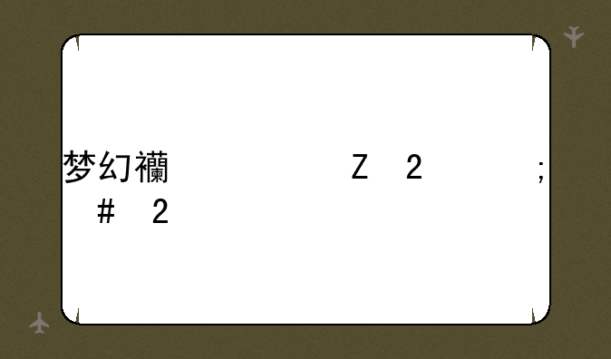 梦幻西游新区怎么挤